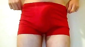 Twink puts In US breeks all round together with accidentially cums a big millstone too immutable