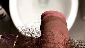 Naughty osofroze peeing in doctor's toilet hd
