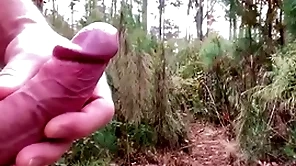 Hiking all over someone's skin woods