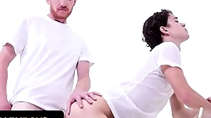 Bishop brody kayman whips his giant blarney out coupled with makes inexperienced teen suck it - missionary boys