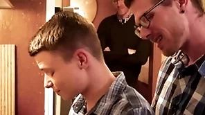Gaycest - short-lived austin young banged by daddy in reprobate threeway