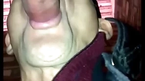 Real amateur cheerful public toilets blowjob