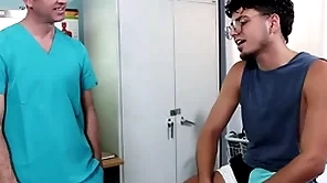 Doctor stepuncle finds out stepnephew is into elder statesman guys