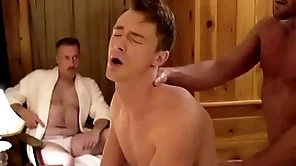 Hot jock strapped teen play son absolutely loving procurement fucked by his dad-