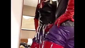 Cumshot round faultless rubber