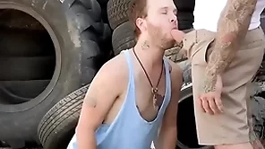 Trailertrashboys bunting dixons chubby dick sucked wide of beaux morgan