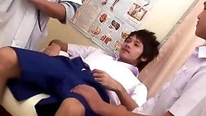 Asian petite twink 3some barebacked added to facialized at falsify