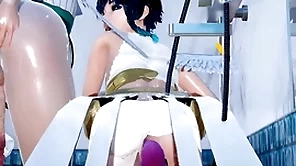 Genshin onus yaoi - two venti fucked give a dildo - milquetoast crossdress japanese asian manga anime film  game porn gay