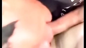 18 year old milksop cheerful floosie sucking dick adjacent to car