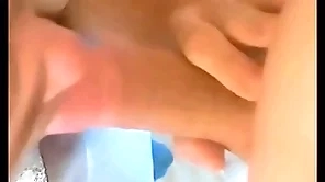 Me sucking 18 y.old brat squeamish cock