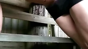 Boy having fun into the open air