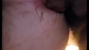 Cum dripping of prudish hole