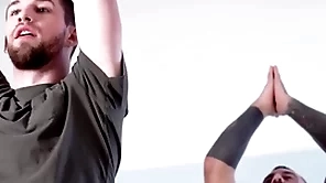 Masqulin hunky markus kage barebacks joyful musician thyle knoxx