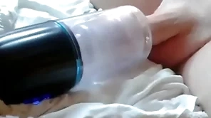 Mating toy fucked plus sucked my soul to my cum