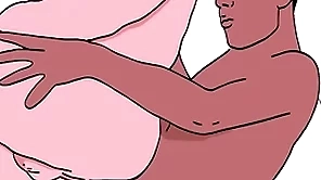 Fucked fast - stepson has a hard cock fucks his procreator p7 (loop) - animated gay porn