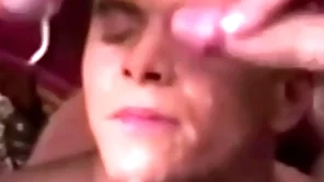 Notify to become a real joyous bukkake floosie