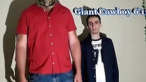 The giant cow boy, 6'11