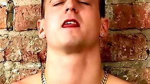 Students lincoln gates together with luke desmond anal breed together with cum