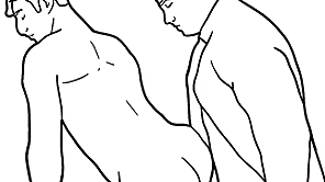 Lowering plus white dynamic gay porn part 2