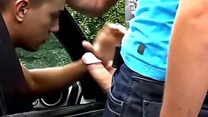 Young brit sucks three cocks roughly dramatis persona at the uncultured analrammed