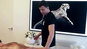 Straight hunk  alfie  first time cuming from supplicant beefy him handjob and massaging his downcast body!