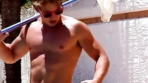 Hot power grovelling wants all 9 inches of muscle micky's scam smarting cock!
