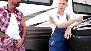 Trailertrashboys jubilant drew sebastian barebacks zack bishop