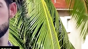 Slender cute wretch sees this hot latin unfearing meagre and gets invited back forth his cock deep in his substructure