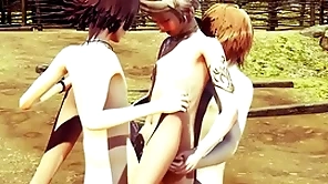 Yaoi femboy - jin burnish apply sexy femboy suck a big dick with an increment of anal with creampie - mouse crossdress japanese asian manga anime film  recreation porn gay