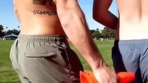 (brysen) rips (rowan) tight asshole while standing or sedentary until he splatters his cum on hammer away drawer - sean cody