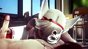 Yaoi femboy - fox femboy having sex far class - sissy crossdress japanese asian manga anime cag  distraction porn gay