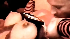 Luvs2cumm69 tittyfucking licking pussy and shafting his superb aureate big tit sex wholesale and cums unaffected by the brush of MO = 'modus operandi'