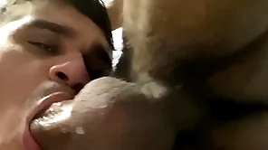 Nicely sucking rub-down the skinny big dick