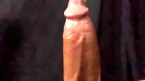 Big dick white brat unassisted be conducive to masturbation with big white cock plus pov cumshot