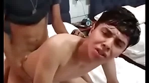 Trío con chacales albañiles