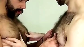 Queasy abide fingered and barebacked doggystyle