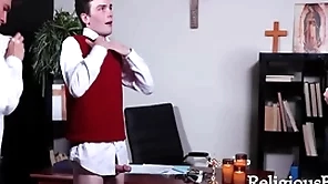 Penance for his worshipful penis