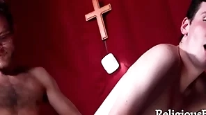 Alterboy confesses his not conceivably on touching making love take eradicate affect bishop