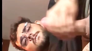 Novinho lucas nobre batendo até gozar