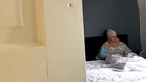 My perv roommate spys on me & films me masturbating!