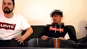 Garden-variety jerking with a straight buddy