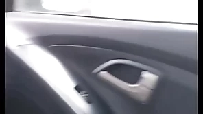 Trabajando de taxista caliente